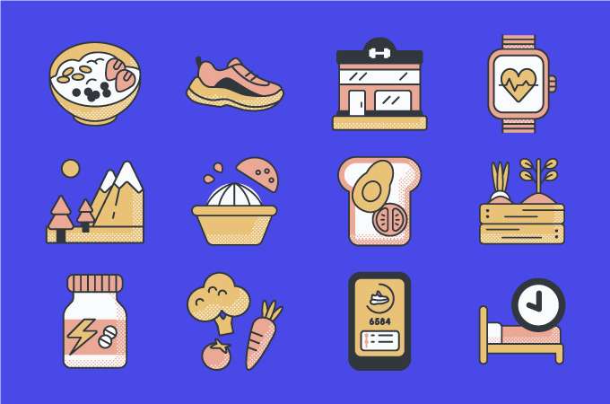Detailed Offset Lineal Healthy Icon Pack Flaticon
