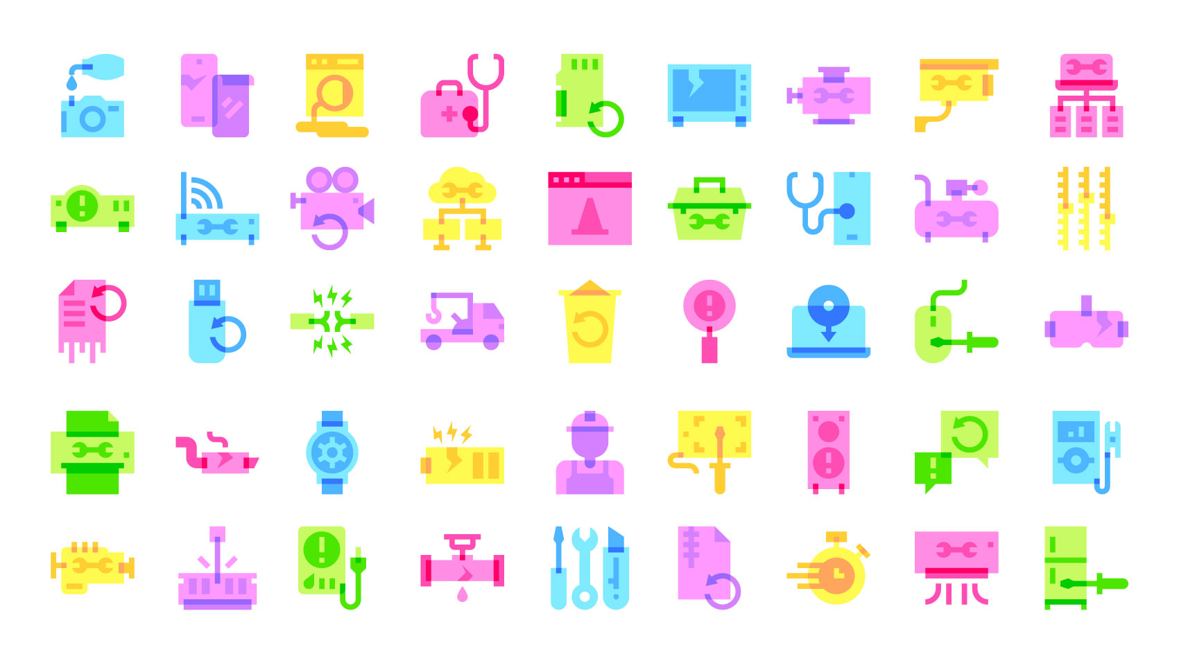 Recovery and Repair Basic Sheer Flat Icon Pack Flaticon